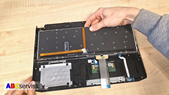 ACER NITRO 5 Keyboard replacement and new radiator - Computer Service - ABCserviss.lv смотреть онлайн