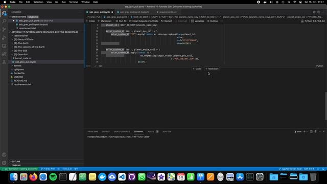 Space Science with Python - Part 7: Gravitational Pull смотреть онлайн