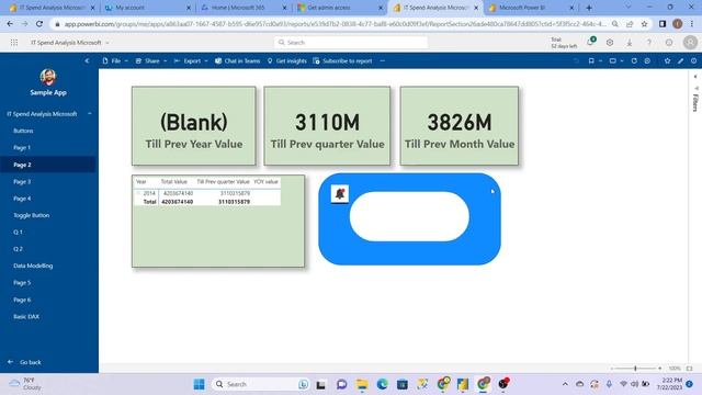 Power BI Service Tutorial Part - 2 | Dashboards | Apps | Pro vs Premium смотреть онлайн