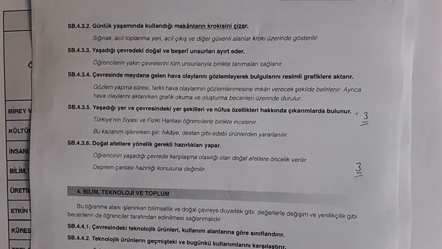 SINIF ÖĞRETMENLİĞİ ALAN EĞİTİMİ - SOSYAL BİLGİLER ÖĞRETİMİ 5