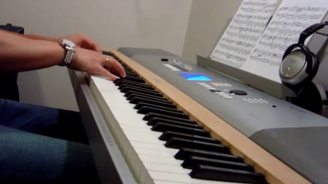 I believe 我的野蛮女友 YAMAHA DGX 620 смотреть онлайн