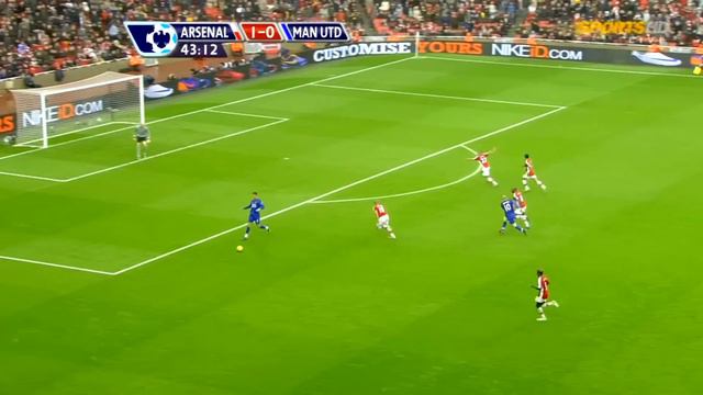 Cristiano Ronaldo Vs Arsenal Away 08-09 - EPL (English Commentary) 1080p