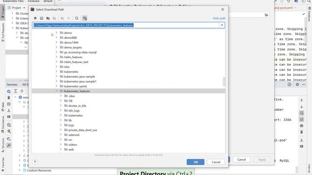 IntelliJ IDEA Kubernetes Tips: Working with Pod logs смотреть онлайн