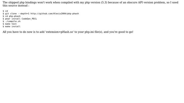 DevOps & SysAdmins: Compile pHash on Centos + PHP extension (3 Solutions!!) смотреть онлайн