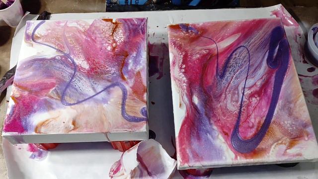 #39 test on oil based enamel paint for a base coat and cells./ Works♥️ смотреть онлайн