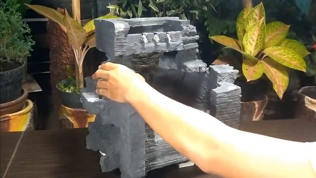 Aquarium From Styrofoam / Beautiful Rock Waterfall Aquarium Styorofoam