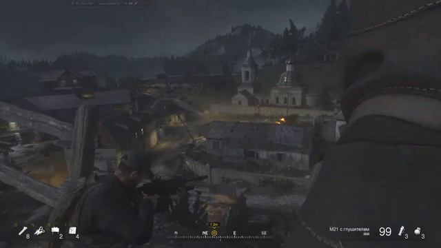 Игрофильм по Call of Duty 4 Modern Warfare Remastered Миссия Николай смотреть онлайн