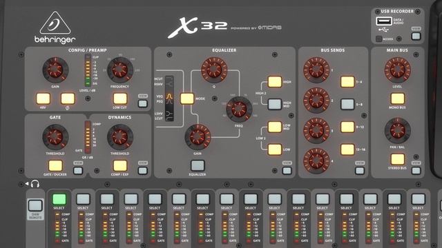 Behringer X32 40-Channel Digital Mixer: Quick Overview смотреть онлайн