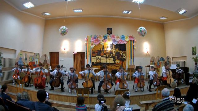 Ягілка (С. Людкевич) ансамбль віолончелістів - кер. Ольга Чобітко смотреть онлайн