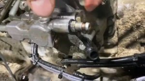 Прокачка гидравлической кулисы Mercedes Actros