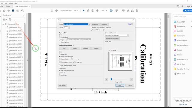 How to Print Leather PDF Patterns in Adobe Reader смотреть онлайн