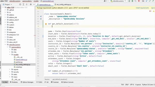 How to set the fields Default value in Odoo [Part 02] | Odoo development смотреть онлайн