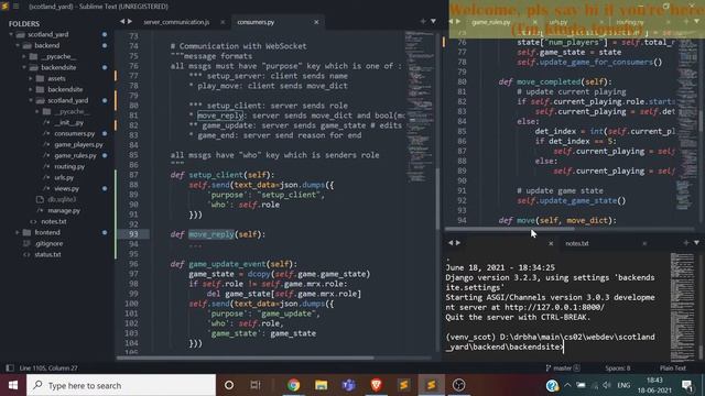 Creating Scotland Yard Web Game 13 | Django, Channels, JavaScript смотреть онлайн