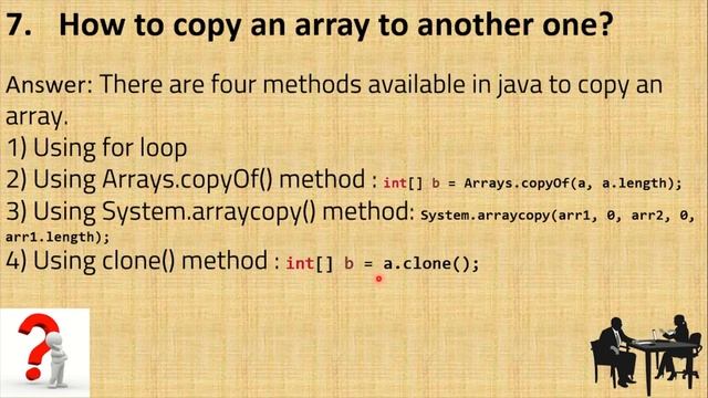 Java Interview Questions on Arrays with Answers #interview #java #questions смотреть онлайн