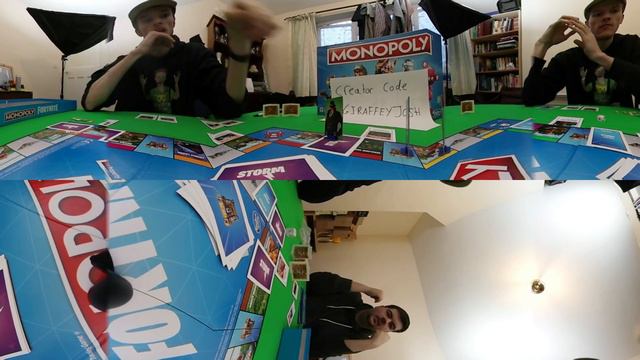Hasbro Gaming Monopoly: Fortnite Edition Board Game - 360 Degree Video Part 3 смотреть онлайн