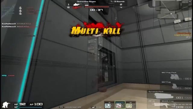 9 Zombies vs 1 | Quarantine Regen Combat Arms смотреть онлайн