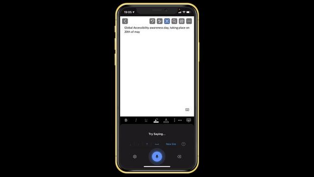 MS Word Dictation on iOS смотреть онлайн