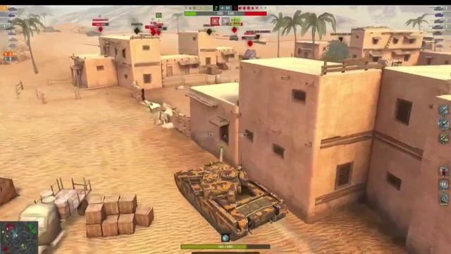 Т95/FV5201 Chieftain Mk.6 Royal 7000+ I World of Tanks Blitz смотреть онлайн