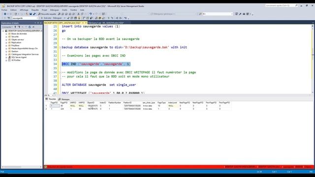 Le cours complet sur les BACKUP et les RESTORE sur SQL Server ! смотреть онлайн