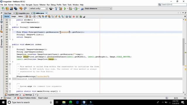 [Java Swing] Image Slider with next,previous opertion[ Free code ] смотреть онлайн