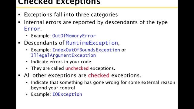 Chapter 11 Part 1 - Exception смотреть онлайн