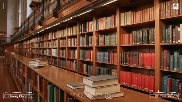 [Library Time] ? 도서관에서 듣기 좋은 피아노 음악 | Relaxing Piano [공부를 위한 BGM] смотреть онлайн