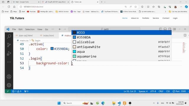 Hướng dẫn Xây dựng web doanh nghiệp với HTML và CSS - phần 1 смотреть онлайн