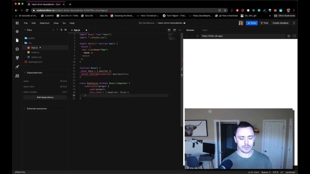 How to Use React Error Boundaries смотреть онлайн