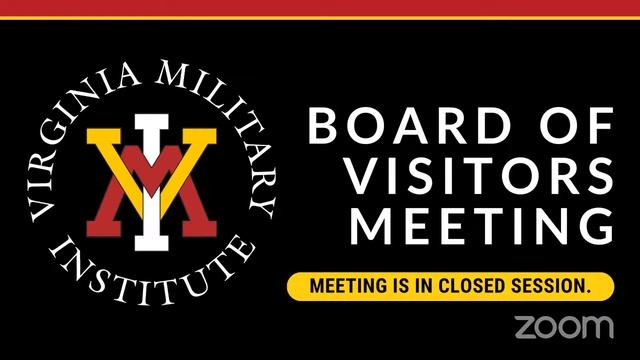 VMI Board of Visitors Full Meeting, 27 JAN 2024 смотреть онлайн