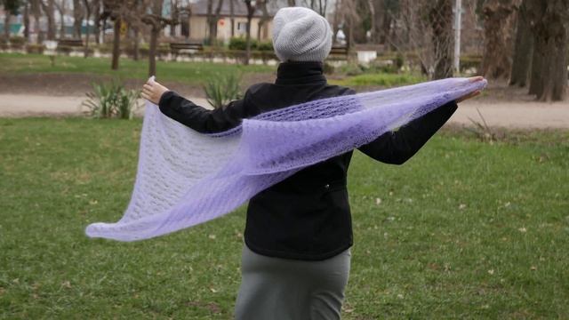 АЖУРНЫЙ ПАЛАНТИН. МОХЕР НА ШЕЛКЕ. смотреть онлайн