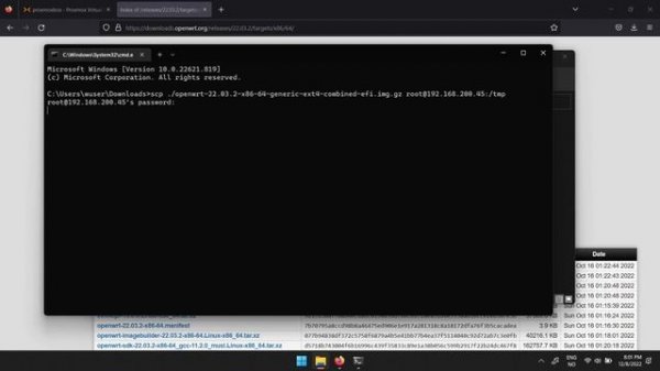 How to setup OpenWrt on Proxmox