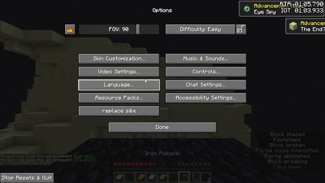 Set Seed Glitchless 1.16.5 (1:51) смотреть онлайн
