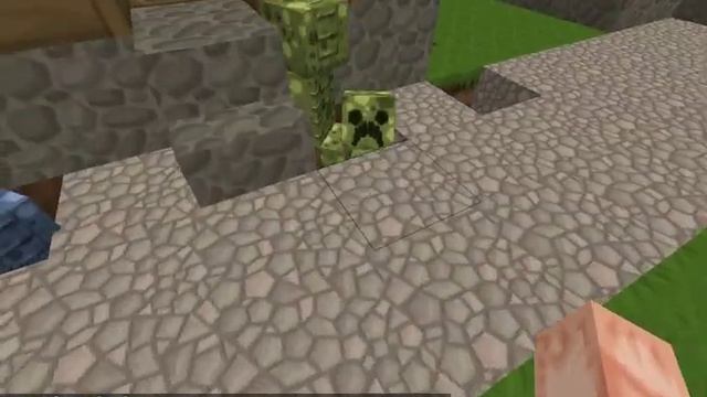 Minecraft делаем ловушку для криперов смотреть онлайн