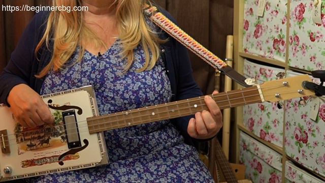Beginner Cigar Box Guitar Lesson With TAB: Builders Blues