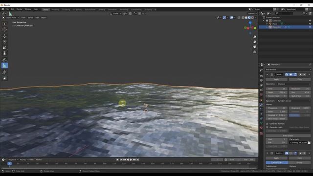 EASY ANIMATED OCEANS in Blender - Getting Started with the Ocean Modifier! смотреть онлайн