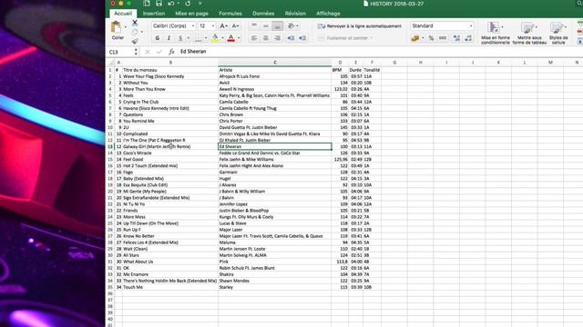 Video 71: Export playlist "historique" "etc" en TXT ou EXCEL смотреть онлайн