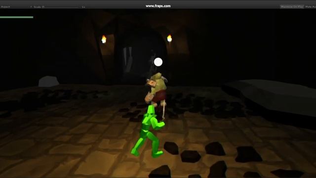 Prototype for Fighting game ( Made in unity3d ) смотреть онлайн