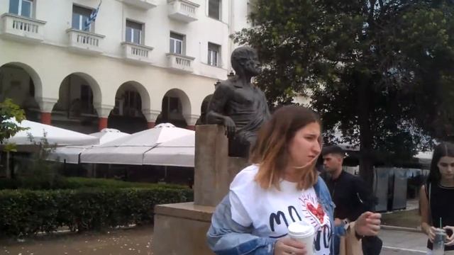 Город Салоники - прогулка по центру греческого мегаполиса смотреть онлайн