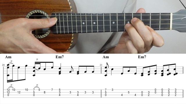 Fallin' (Alicia Keys) [Ukulele Fingerstyle] Play-Along with TABs *PDF available смотреть онлайн