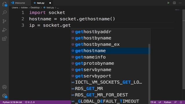 How To Get Your IP Address With Only Four Lines Of Code Using Python смотреть онлайн