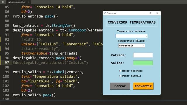 Python - Nivel 36 - Reto 17 - Widget Combobox
