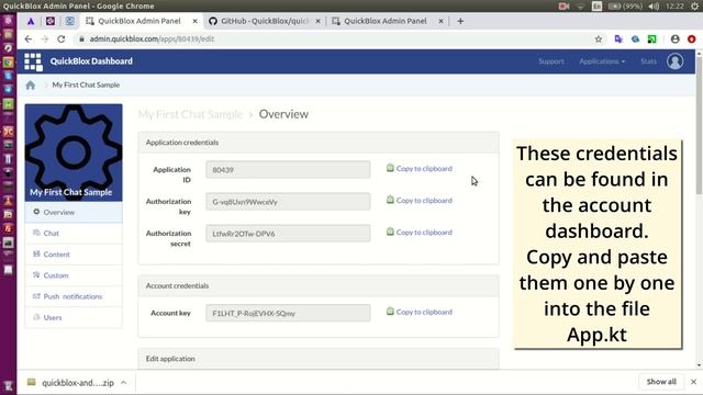 How to build QuickBlox Android chat sample (Kotlin) смотреть онлайн