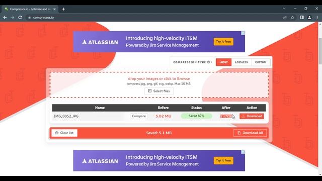Best free image compress tool you must know : Save 87% space смотреть онлайн