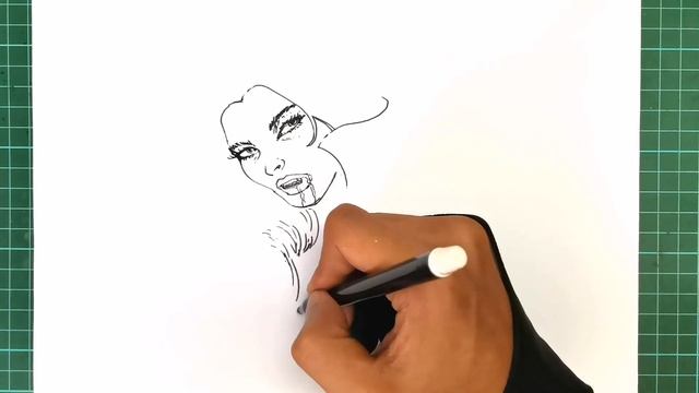 How to Draw a Vampire Girl Step by Step смотреть онлайн