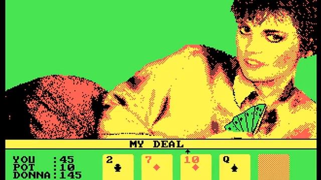 Strip Poker II Plus (DOS) смотреть онлайн