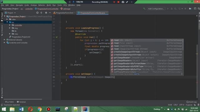 How to Create Loading Progress Bar Using Java смотреть онлайн