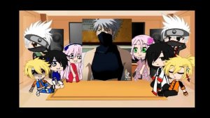 Реакция маленькой и взрослой команды 7 на тикток//Моё Ау//Наруто в Акацуки//Сасунару