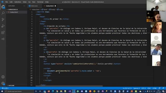 3er Zoom - Introducción a javascript - Municipalidad de Córdoba смотреть онлайн