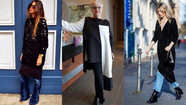 СТИЛЬНОЕ ПЛАТЬЕ С БРЮКАМИ ❤️ОРИГИНАЛЬНОЕ СОЧЕТАНИЕ ПЛАТЬЯ С БРЮКАМИ НА ВЕСЕННИЙ СЕЗОН❤️