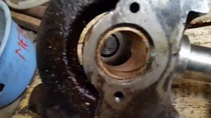 Замена втулок шкворней на газели.